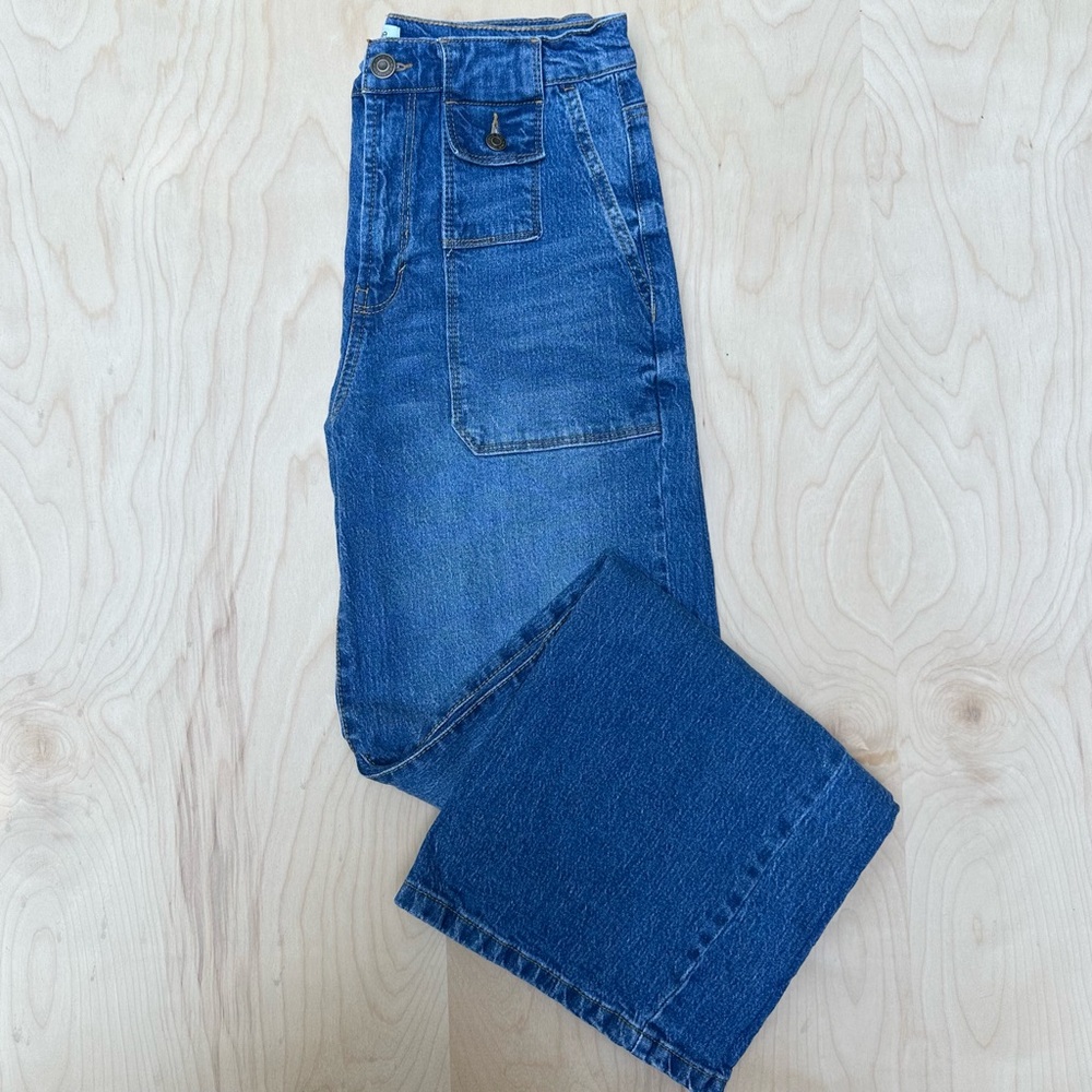 Kensie Astrid High Rise Straight Jeans